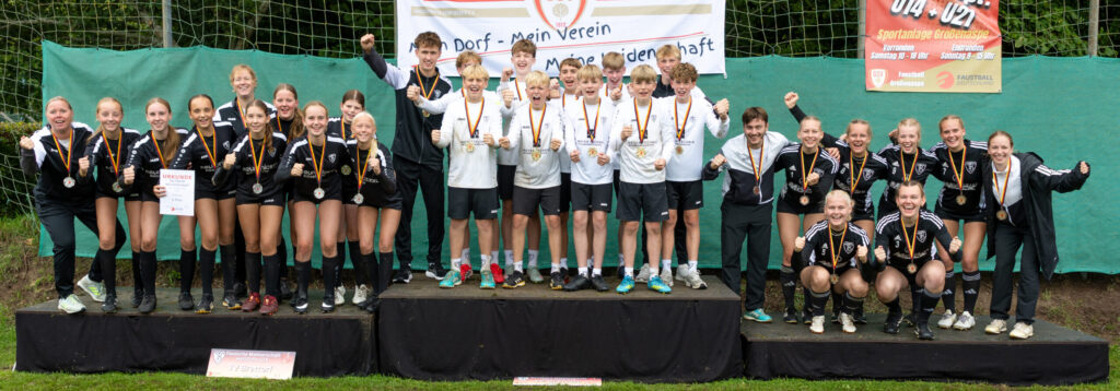 DM in Großenaspe: Gold, Silber und Bronze für TVB-Teams