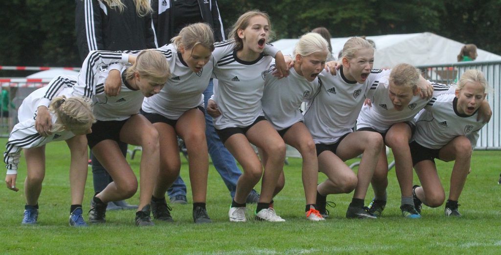 Weibliche U12 landet bei DM auf Platz 5