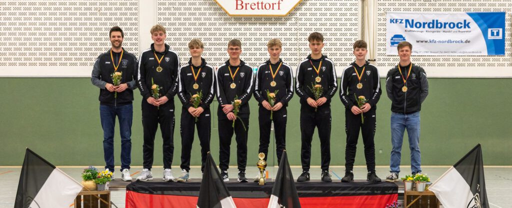 Großer Bahnhof für Brettorfs U18-Meister: Titelgewinn gebührend gefeiert