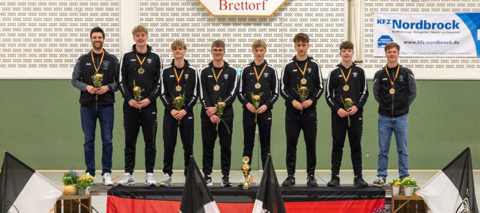 Großer Bahnhof für Brettorfs U18-Meister: Titelgewinn gebührend gefeiert