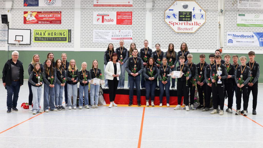 Faustball-Hallensaison 2024/25: Erfolgreiche TVB-Teams geehrt
