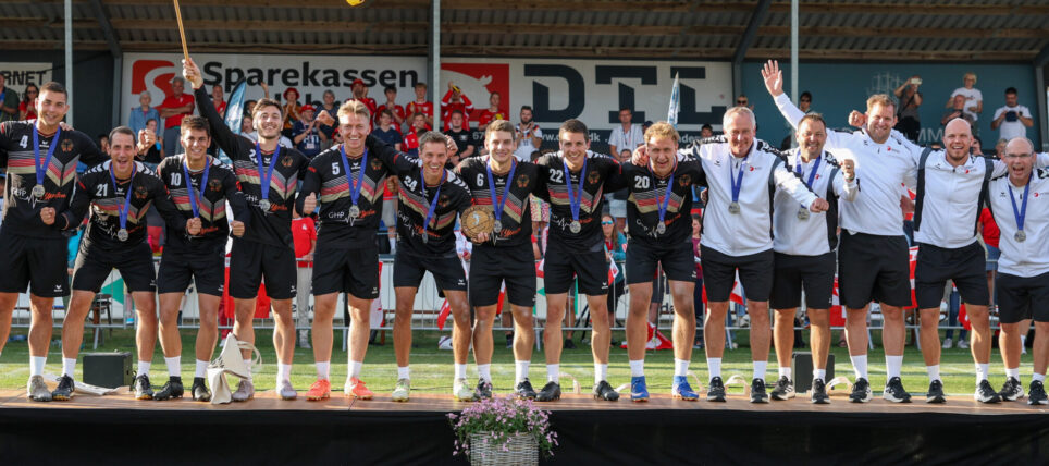 Mit Nationalteam in Dänemark: Spille & Jungclaussen gewinnen mit Deutschland EM-Silbermedaille