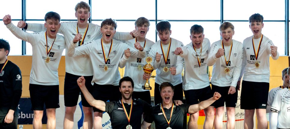 TV Brettorf krönt sich zum Deutschen Meister: U18-Jungs behalten im Finale die Nerven