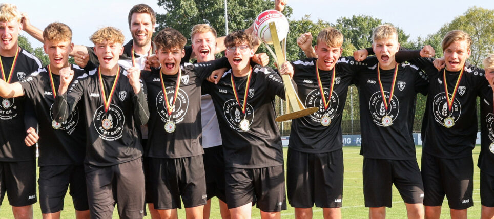 Männliche U16 feiert Deutschen Meistertitel