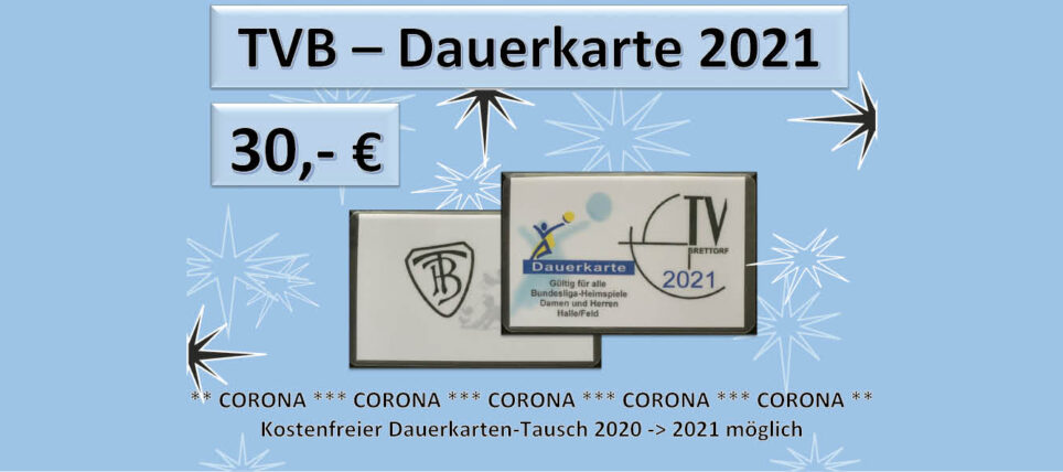 TVB-Dauerkarten 2021