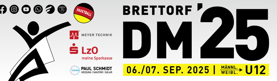 U12-DM: Teilnehmerfeld für Titelkämpfe in Brettorf steht fest