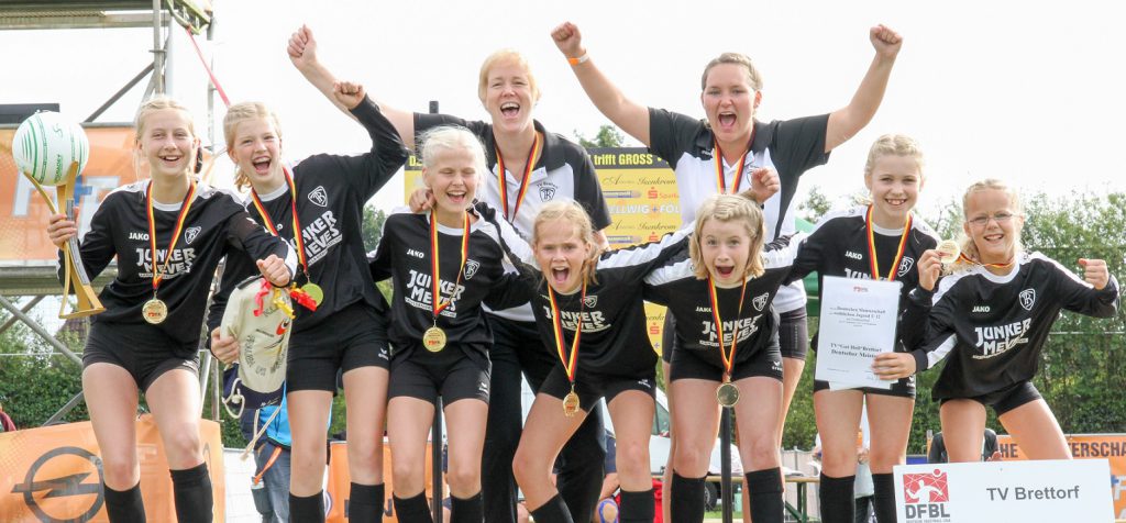 Weibliche U12 überrascht mit DM-Titel